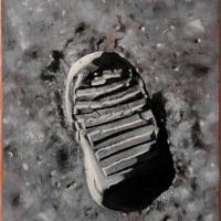 Small Step  -Öl auf Leinwand - 50 x 40 cm