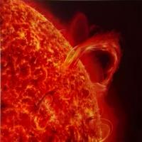 Sonne - 110 x 110 cm - Öl auf Leinwand - 2019